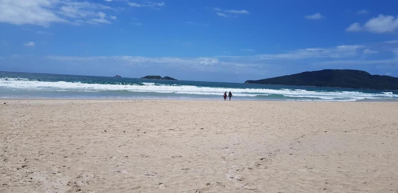 Apartamento Ilha Dos Patos Ingleses Na Beira Do Mar Florianopolis Bagian luar foto
