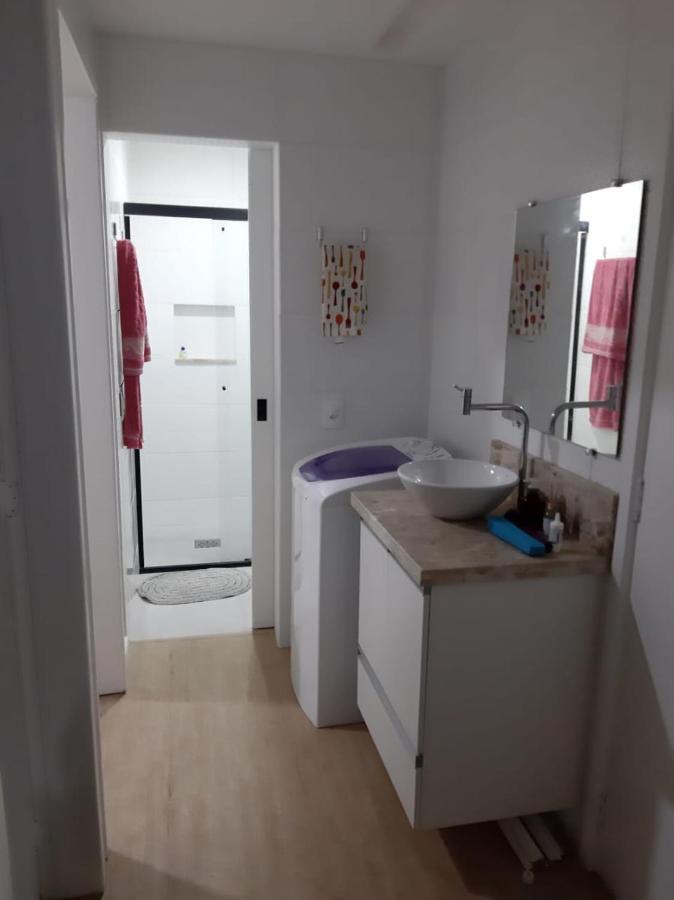 Apartamento Ilha Dos Patos Ingleses Na Beira Do Mar Florianopolis Bagian luar foto